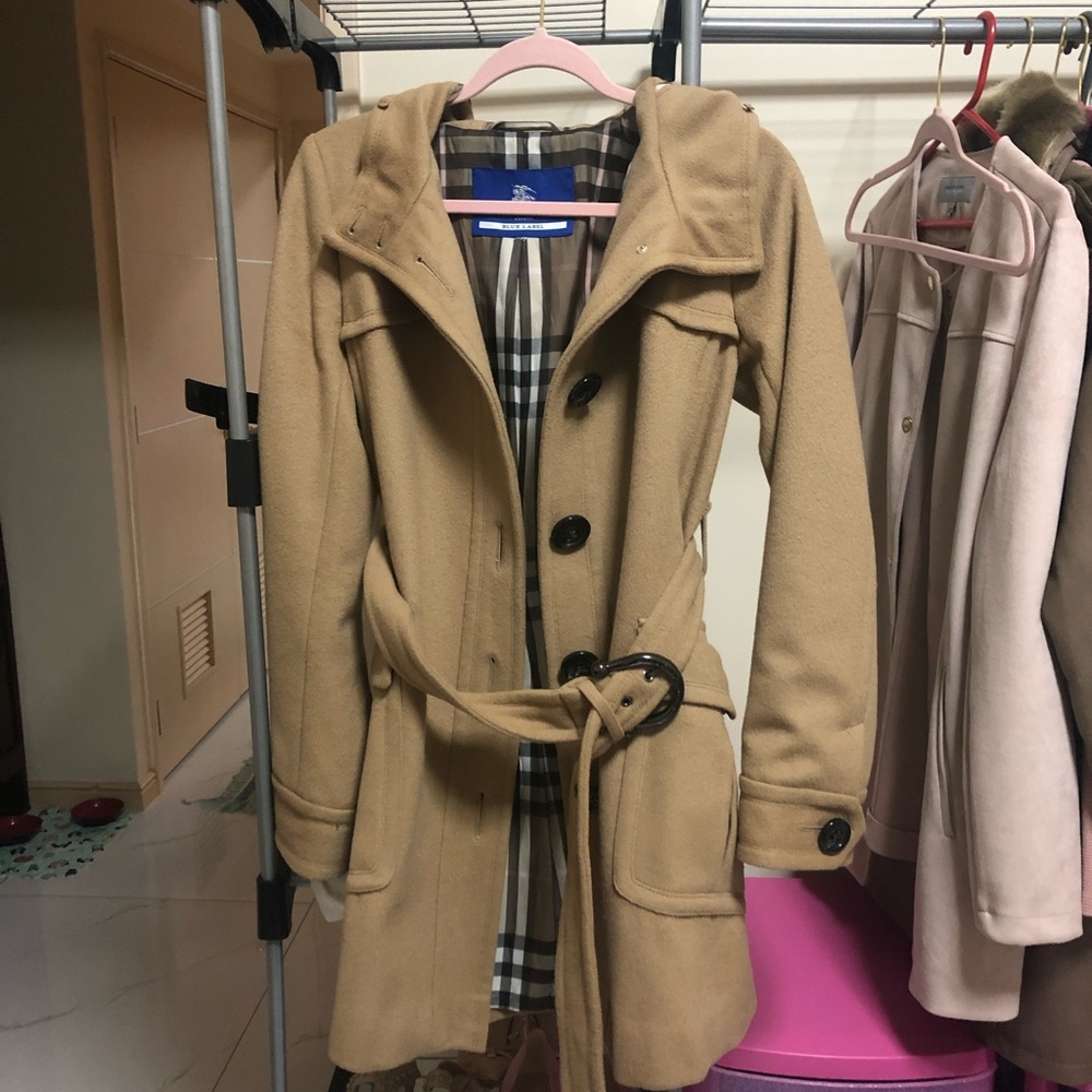 Auth Burberry trench coat blue label